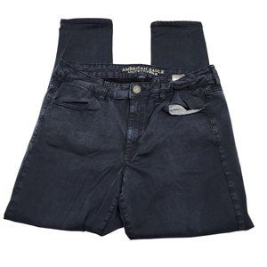American eagle Navy Blue hi rise jeggings Pants Womens size 14